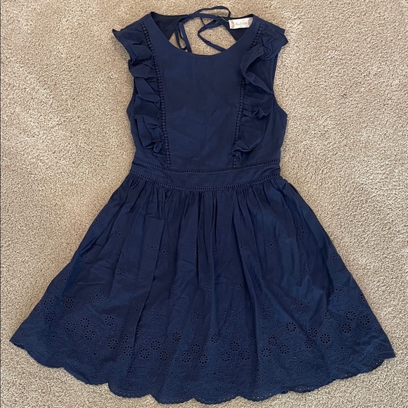 Altar'd State Dresses & Skirts - Cute navy blue Altar’d State dress, size XS